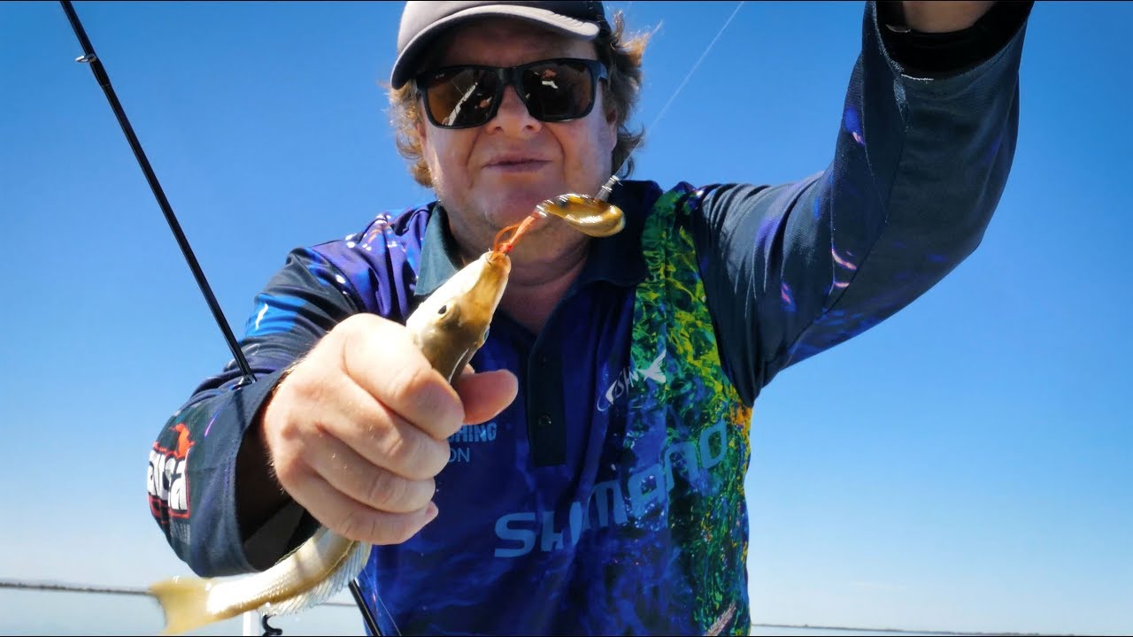 Yellowfin Whiting on Vibes from a Boat