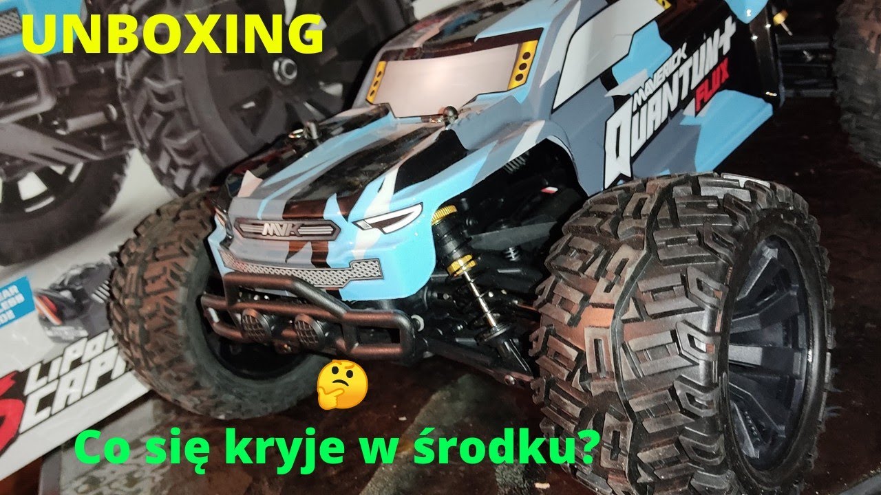 Maverick Quantum + XT Flux Unboxing | Rozpakowuję Nowy Model od HPI | Pierwsze wrażenie | RC 👍 🤔