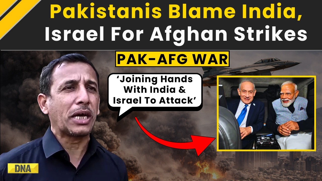 Pakistan Afghanistan War: After Afghanistan Strikes, Pakistanis Target India-Israel | Pakistan News