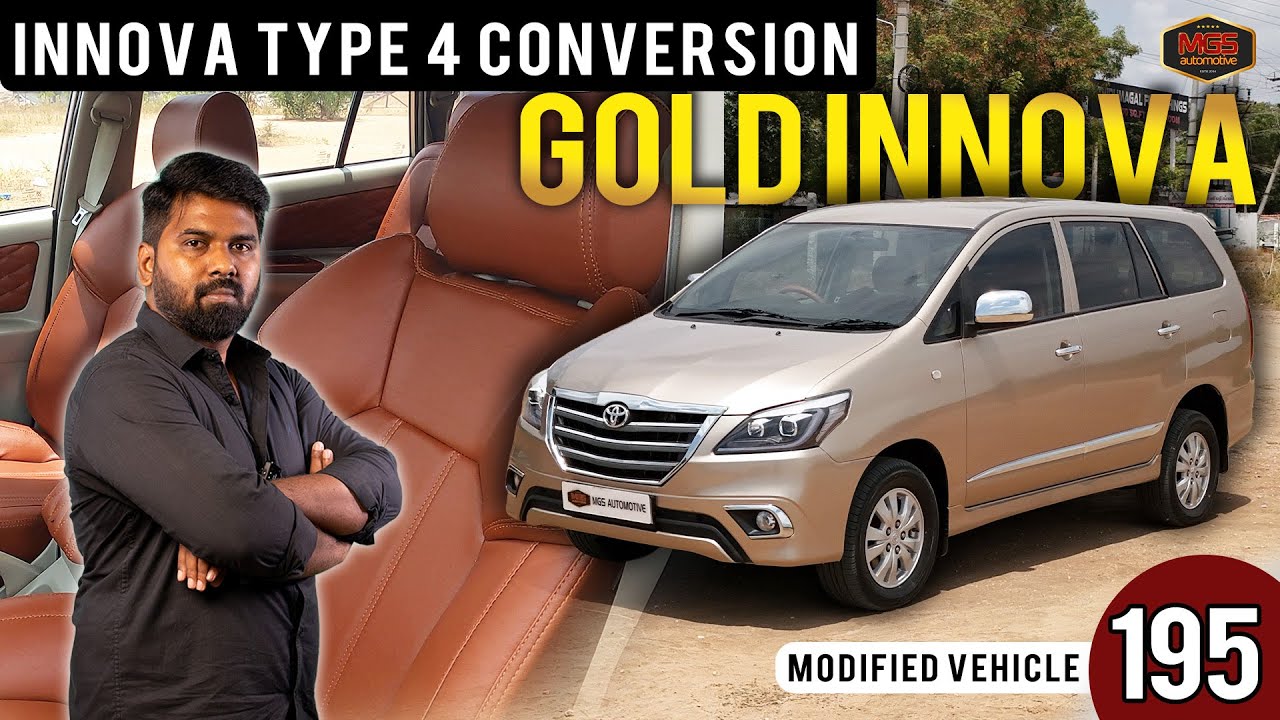Toyota Innova Type 4 Conversion Custom Metallic Gold | Restoration | Modification @MGS Automotive