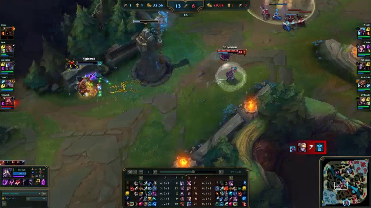 C Incarnation Orianna Vs Kassadin Mid Highlights League Of Legends Gameplay Part 4