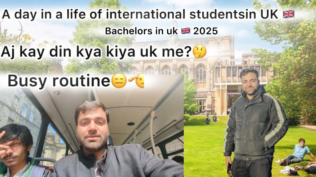 A day in a life of international students | Bachelor's in UK | 2025 