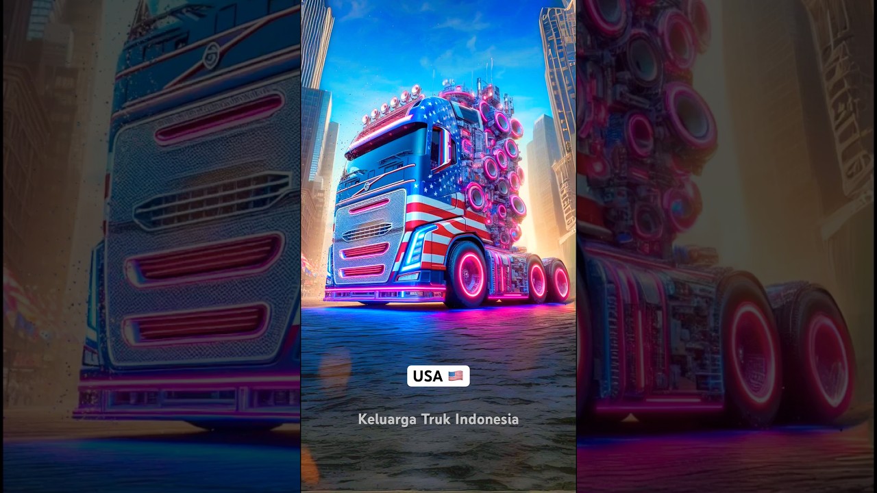 World Largest Imaginary Trucks In different countries‼️ #truck #automobile #science #vocalinstrument