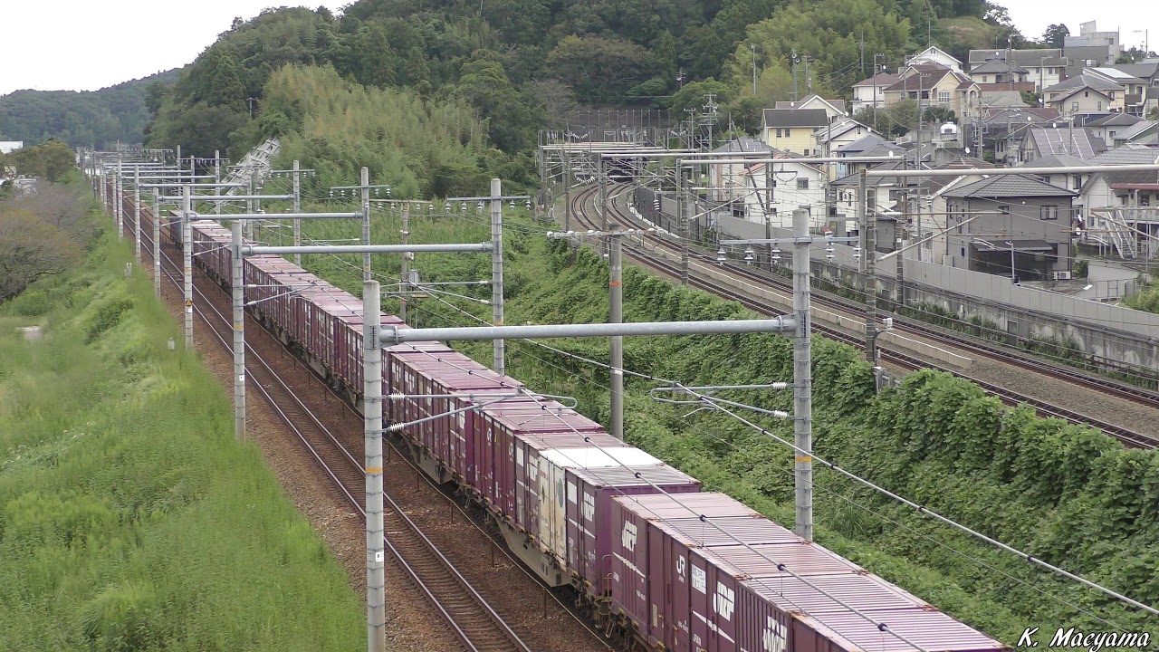 JR貨物Japan Rail Freight EF64-1034 running through Kakegawa 28/Sep/2019
