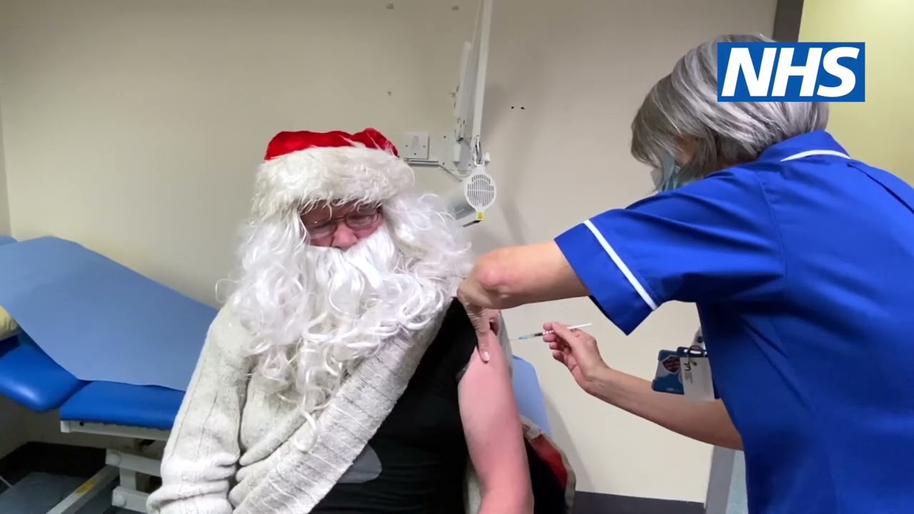 Santa grabs a jab in Sefton!