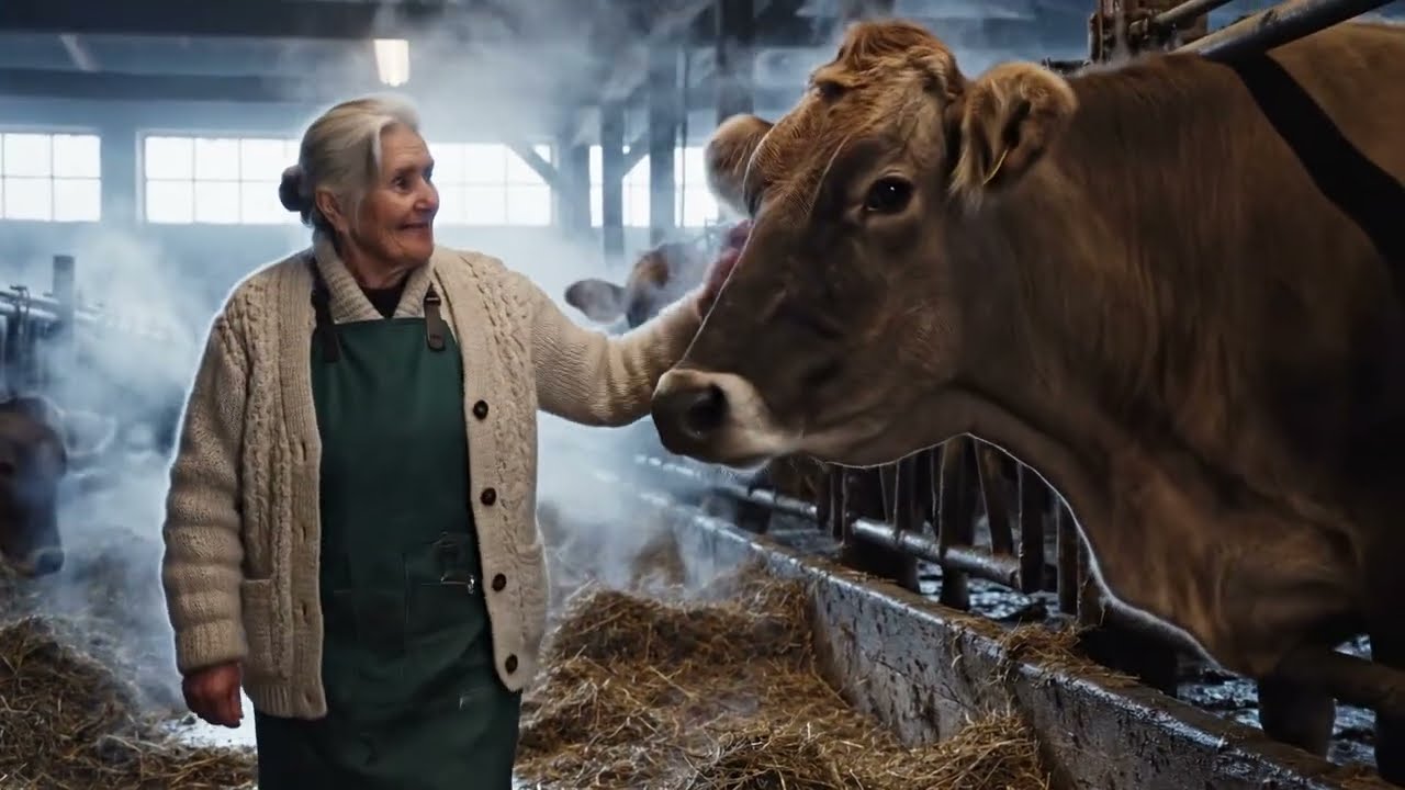 A Day in a Swiss Mountain Village: Peaceful Life with Grandma in the Alps 🏔️