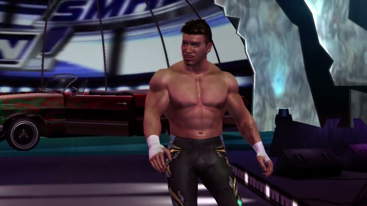 WWE SmackDown - July 14, 2005: Eddie Guerrero vs Hardcore Holly (SmackDown vs RAW 2007)