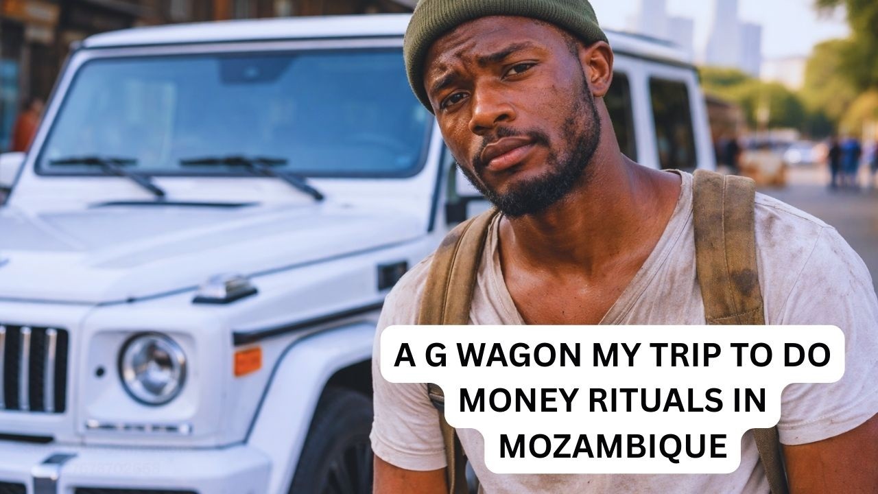 A G WAGON MY TRIP TO DO MONEY RITUALS IN MOZAMBIQUE
