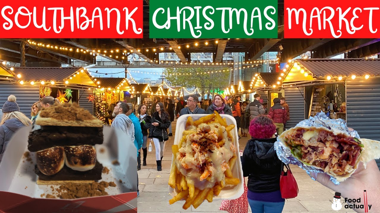 Visiting Southbank Centre Winter Market