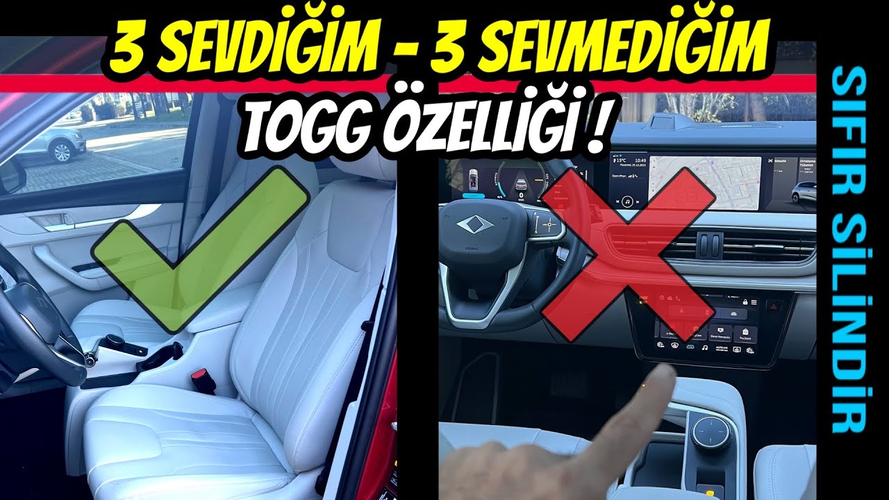 TOGG'da Sevdiğim ve Sevmediğim 3 Özellik | 6000km ve 3 Ay Deneyim