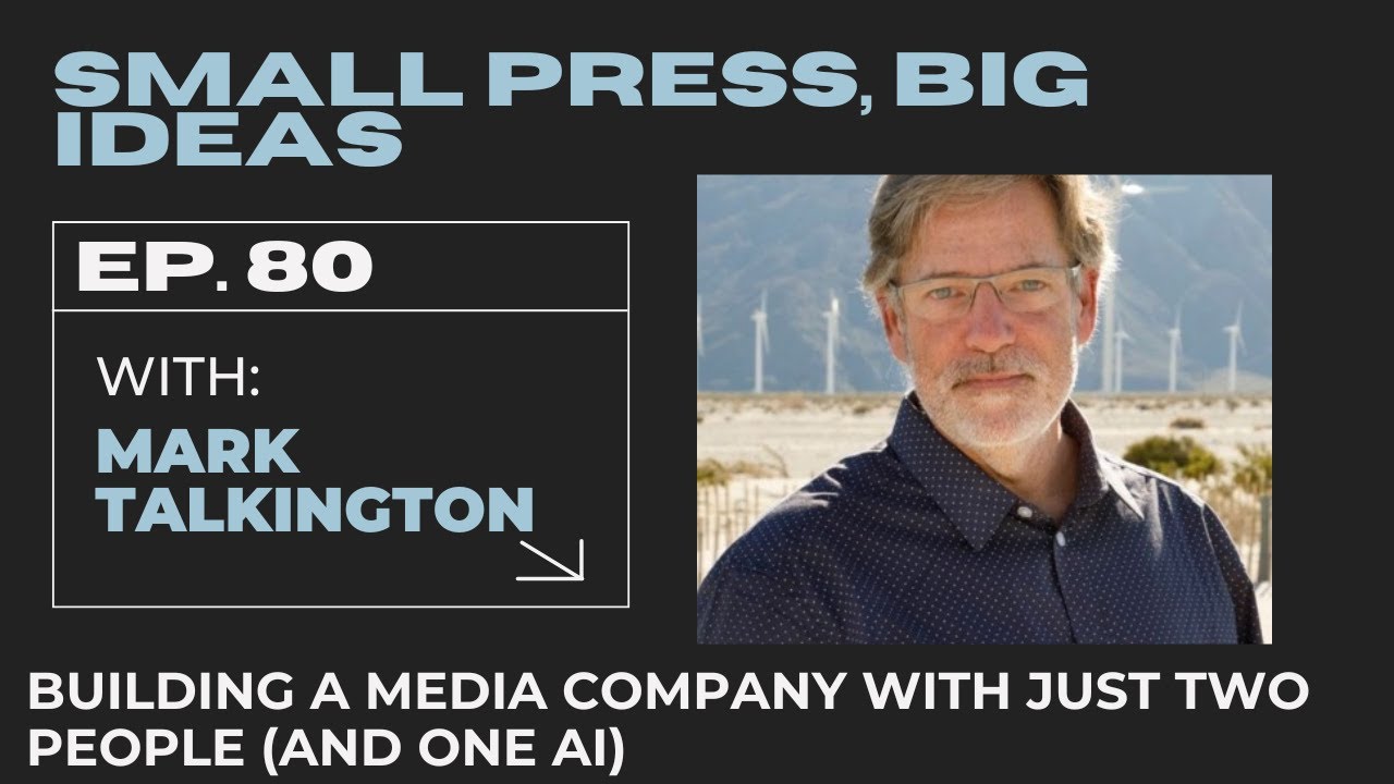 Building a media company with just two people (and one AI)