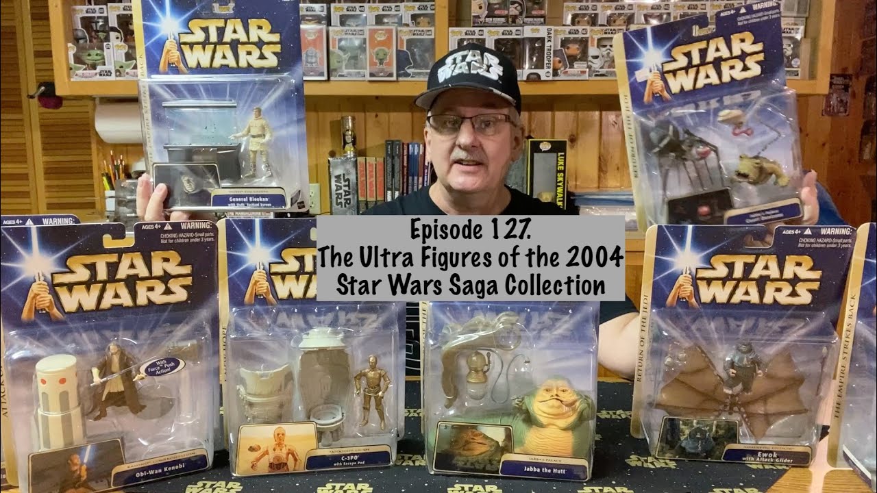 E127 The Ultra Figures of the 2004 Star Wars Saga Collection.
