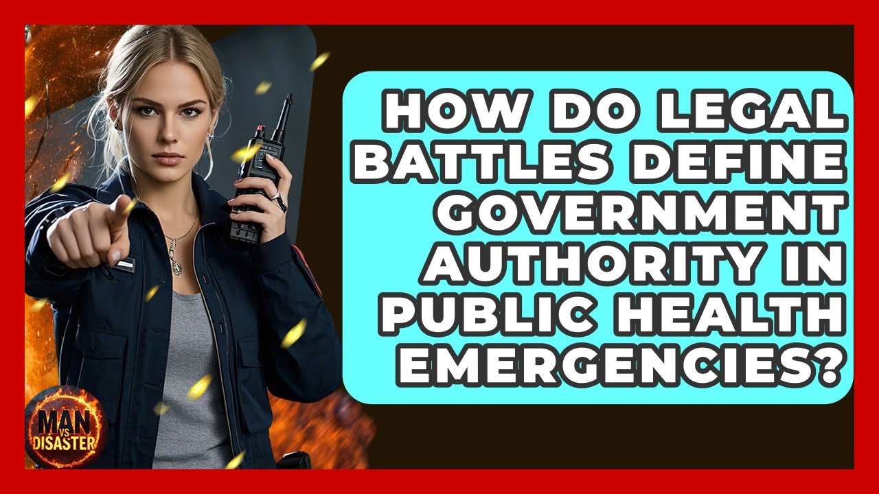 How Do Legal Battles Define Government Authority In Public Health Emergencies? - Man vs. Disaster