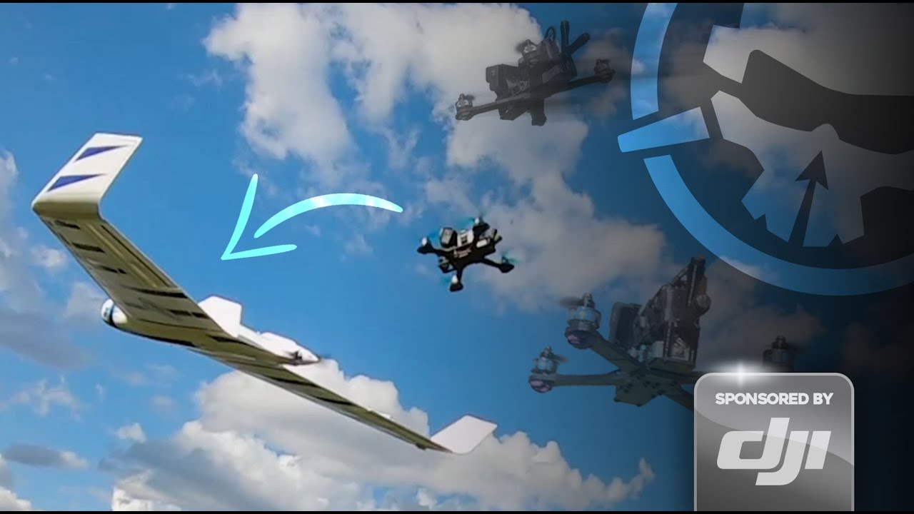 Landing on a FPV Wing MIDAIR?!