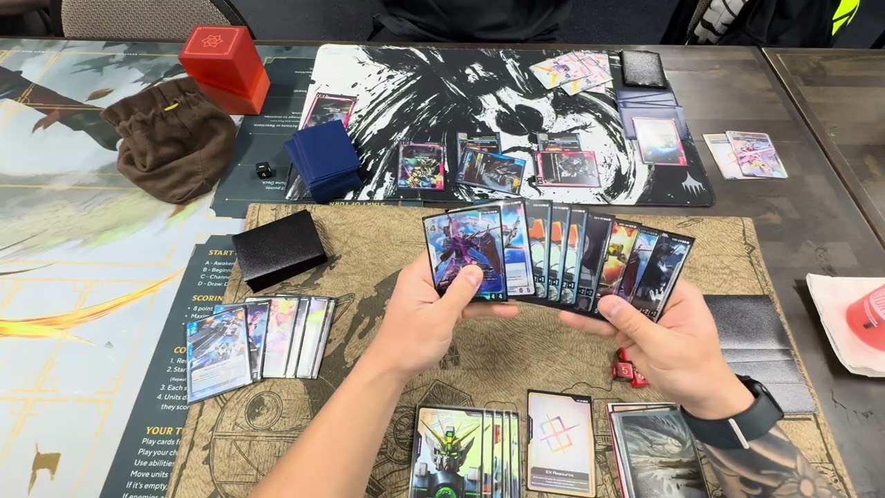 (GD03) BW The-O Blockers vs RB Control - Gundam Locals POV
