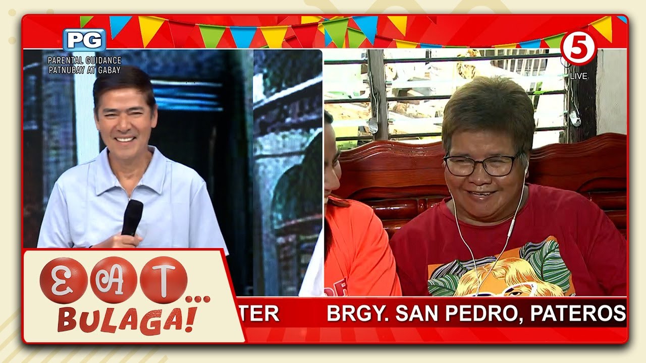 Eat Bulaga | Si Nanay Elenita ng Brgy. San Pedro, Pateros ang na-'Sugod Bahay, Mga Kapatid'!