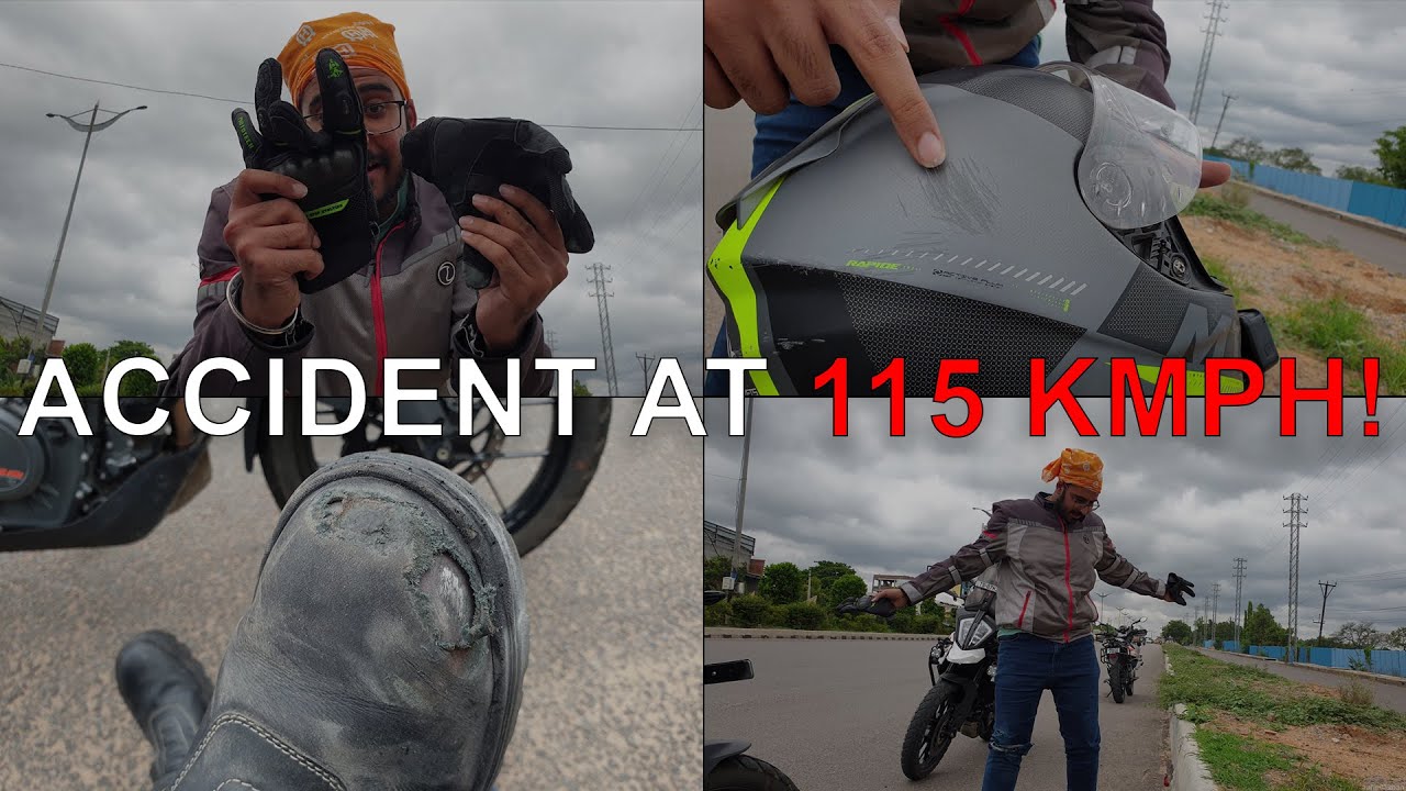 HOW SAFETY GEAR SAVED MY LIFE | HYDERABADI MOTOVLOGS