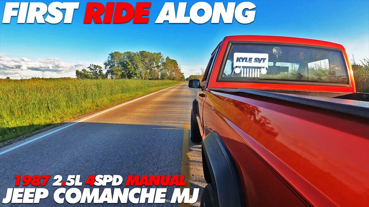 First Ride Along In The Jeep Comanche MJ