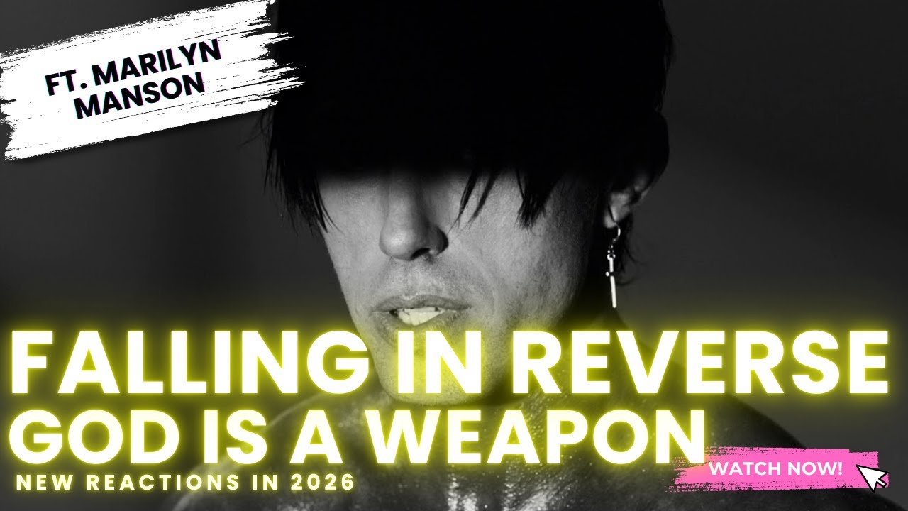 Addictive Love?! | God Is A Weapon | Falling In Reverse ft. Marilyn Manson | Brit Reacts