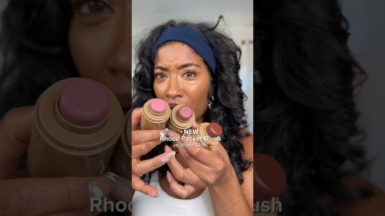 ARE THE NEW RHODE BLUSHES... actually worth the hype 🤨 and #browngirlfriendly