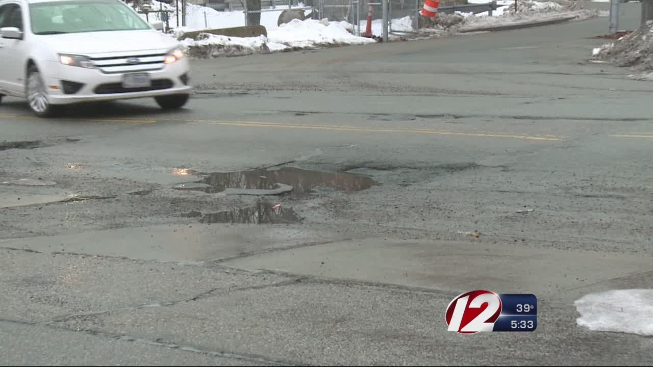 Pothole glut damaging cars