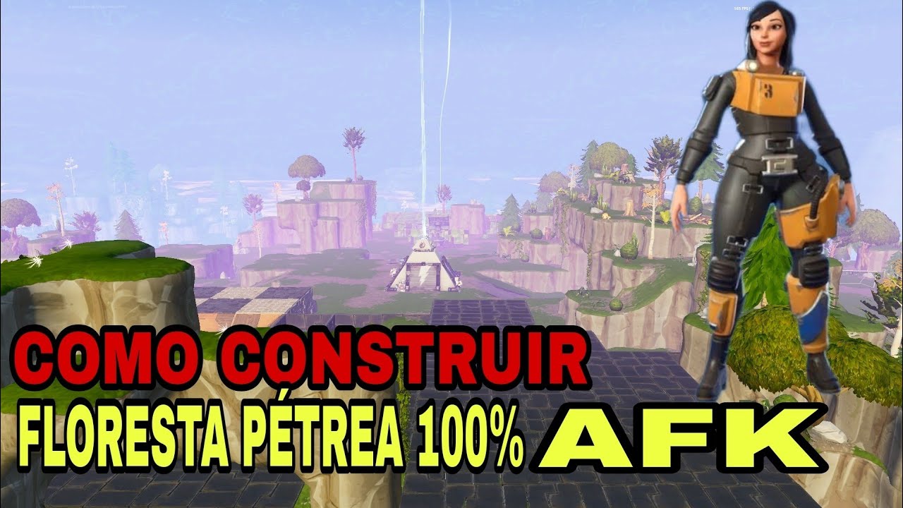 Salve O Mundo Como  CONSTRUIR Resistência 100% AFK Floresta Pétrea