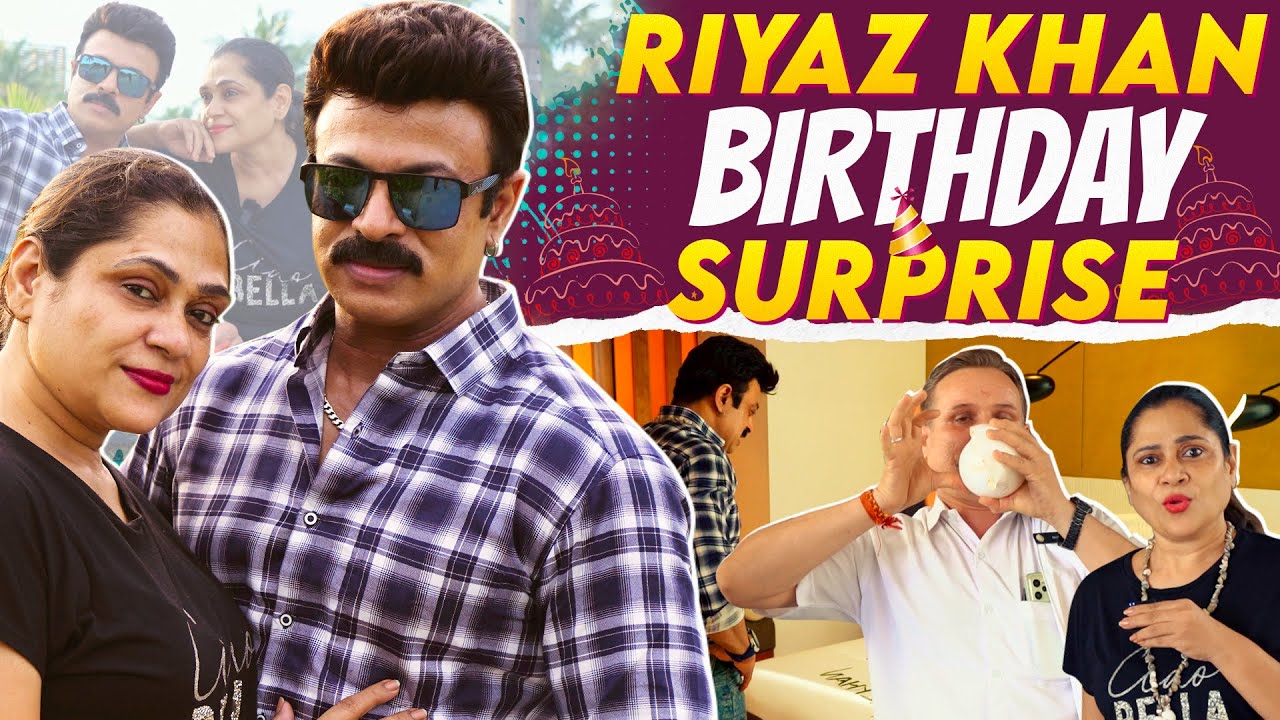 Riyaz Khan Birthday Celebration at InterContinental 🥳 | Uma Riyaz