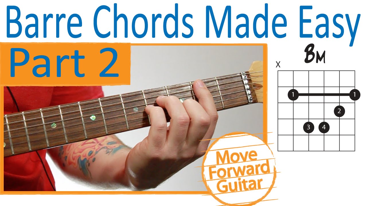 Bar (Barre) Chords Made Easy - Lesson 2