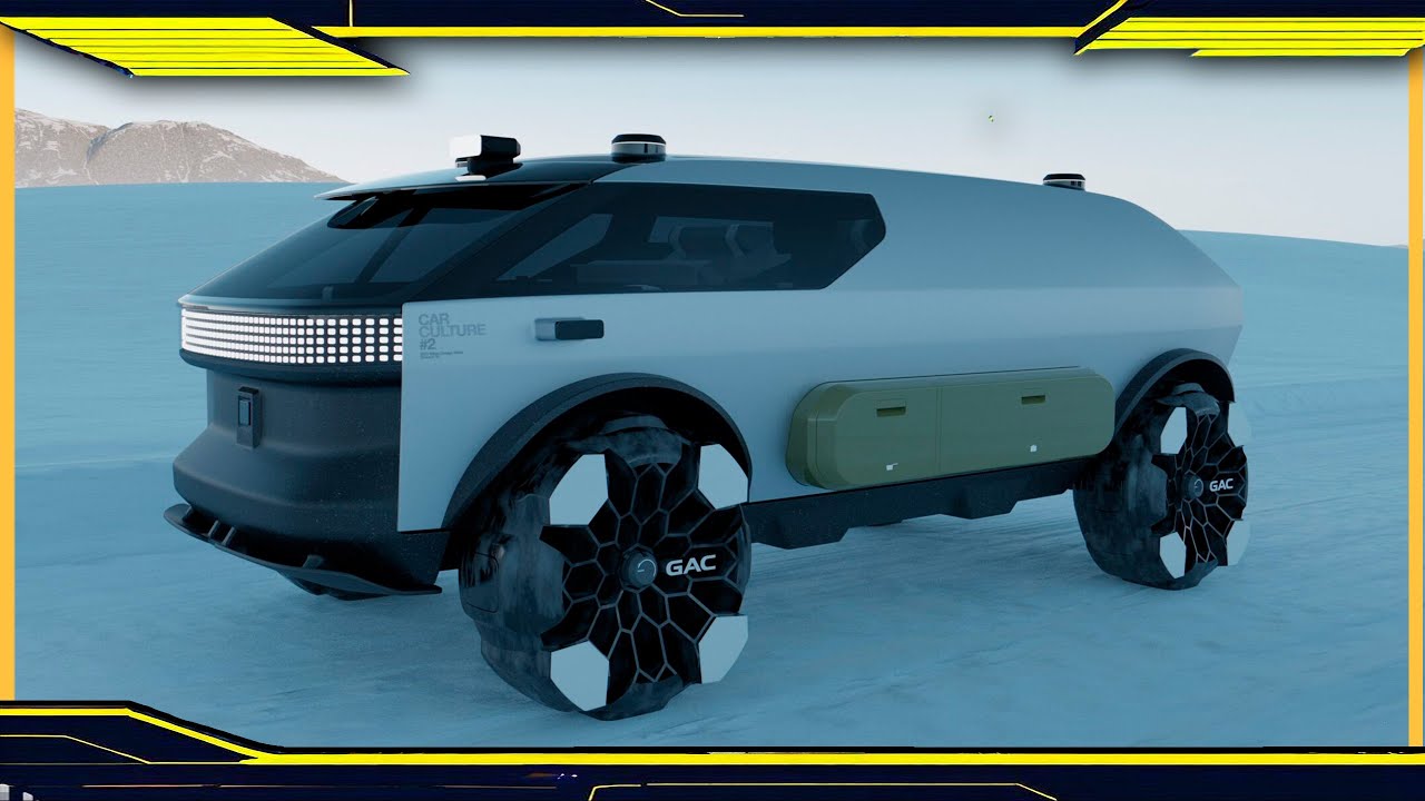 The GAC Van Life Concept: A Futuristic Autonomous EV Camper for Adventurers