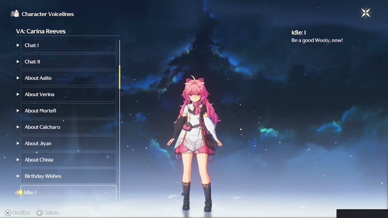 Wuthering Waves Encore voice lines