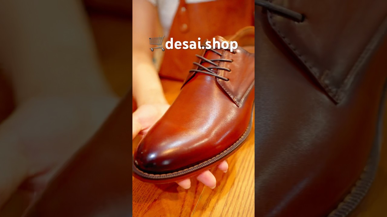 Oh, my God, are these genuine leather handmade leather shoes?