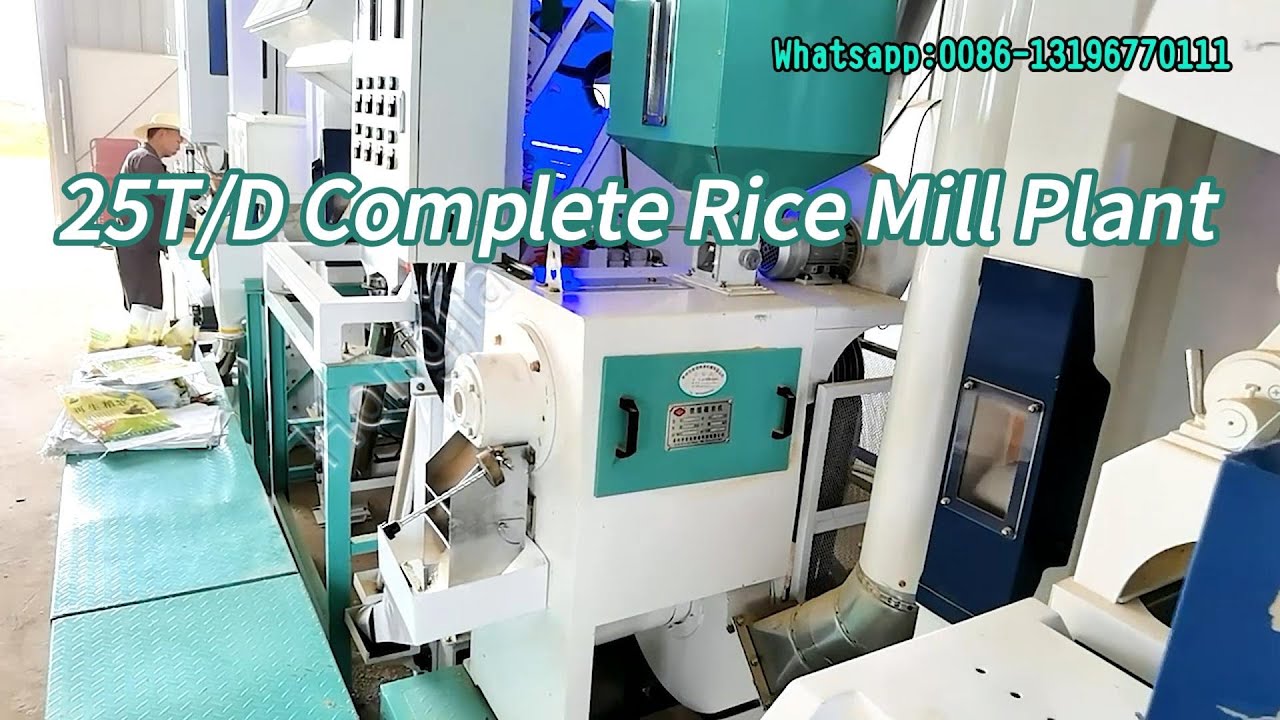 25T/D Complete Rice Mill Machine | Rice Milling Machine for Sale - Co-Grain Rice Mill #ricemill