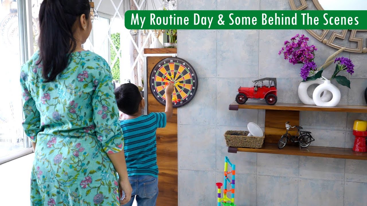 Vlog - A Routine Day & Behind The Scenes of My Video Shoots