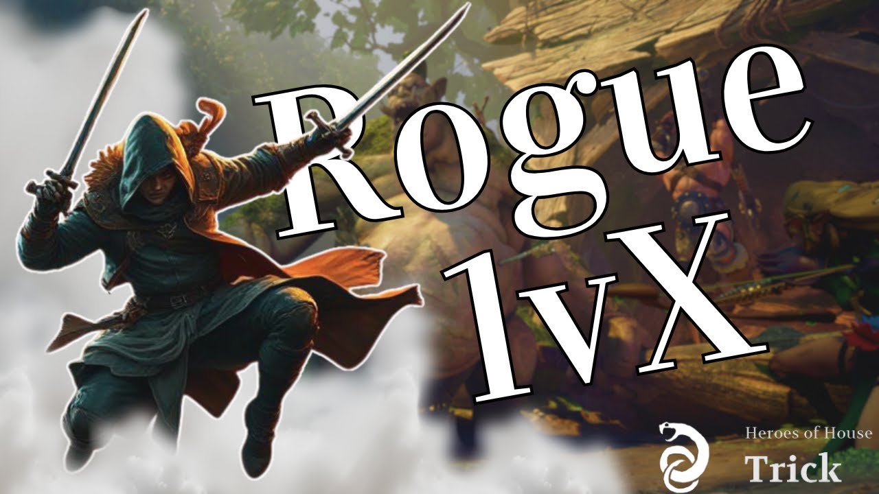 The Rogue King 1vX - Legacy: Steel and Sorcery - Rogue PvP.