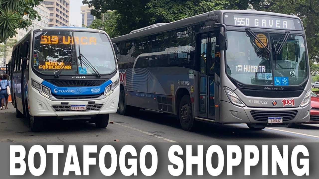 Botafogo Praia Shopping - RJ - Movimentação de ônibus #167