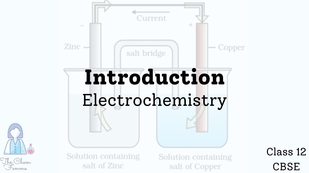 Electrochemistry: A Quick Intro