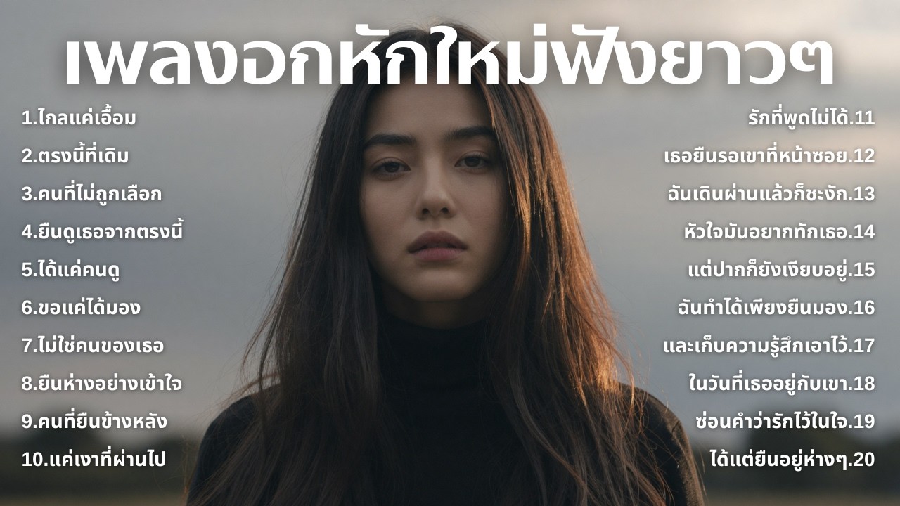 รวมเพลงเศร้า💔ฟังยาวๆไม่เคยเสียใจ คงไม่เข้าใจ | ฟังยาวๆ | ชุด[248] | Relax Harmony [Official Music]
