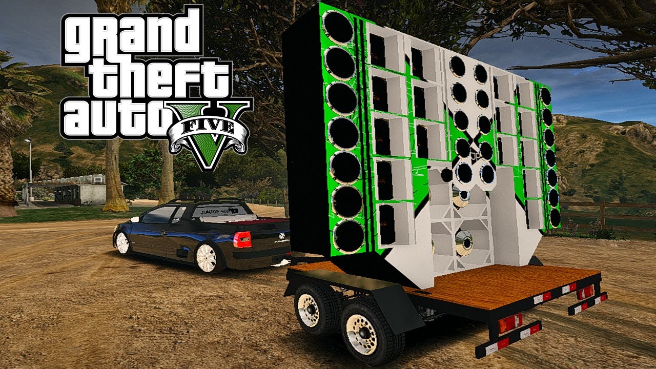 EDISON RIBEIRO -VAGABUNDO APAIXONADO - GTA V - PAREDÃO DE SOM