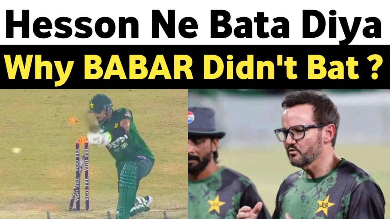 Why Wasn’t Babar Sent to Bat? 😳 | Mike Hesson Finally Reveals the Truth! 🏏🔥