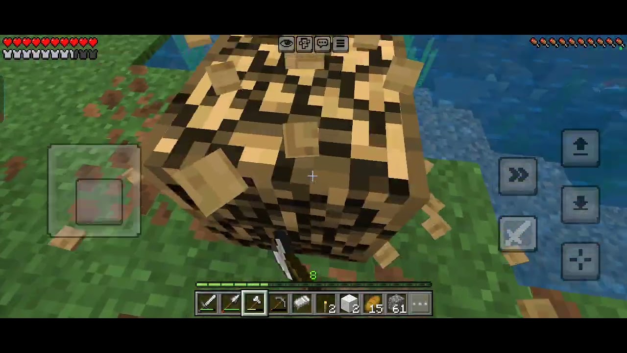 Real minecraft part 2 build base