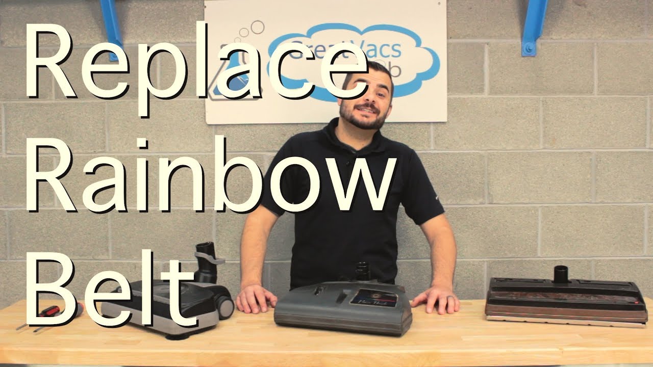 Как заменить ремень пылесоса Rainbow