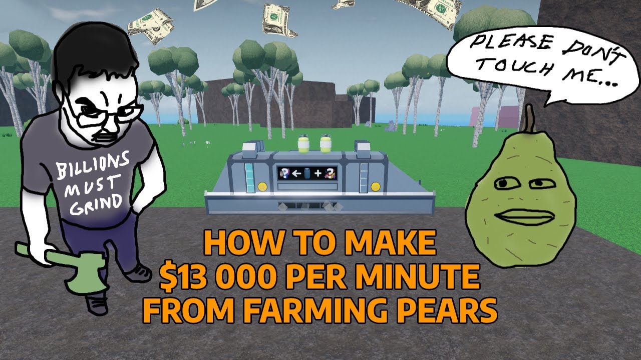 How to make $13 000 PER MINUTE from farming PEARS WITH PROOF | Oaklands Roblox