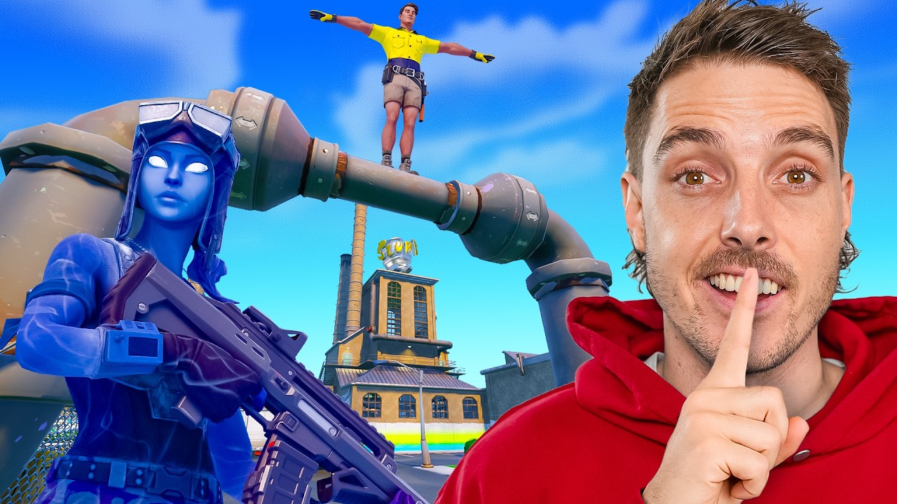 I Tested Fortnite MEME Strats w/ Lazarbeam (Full Movie)