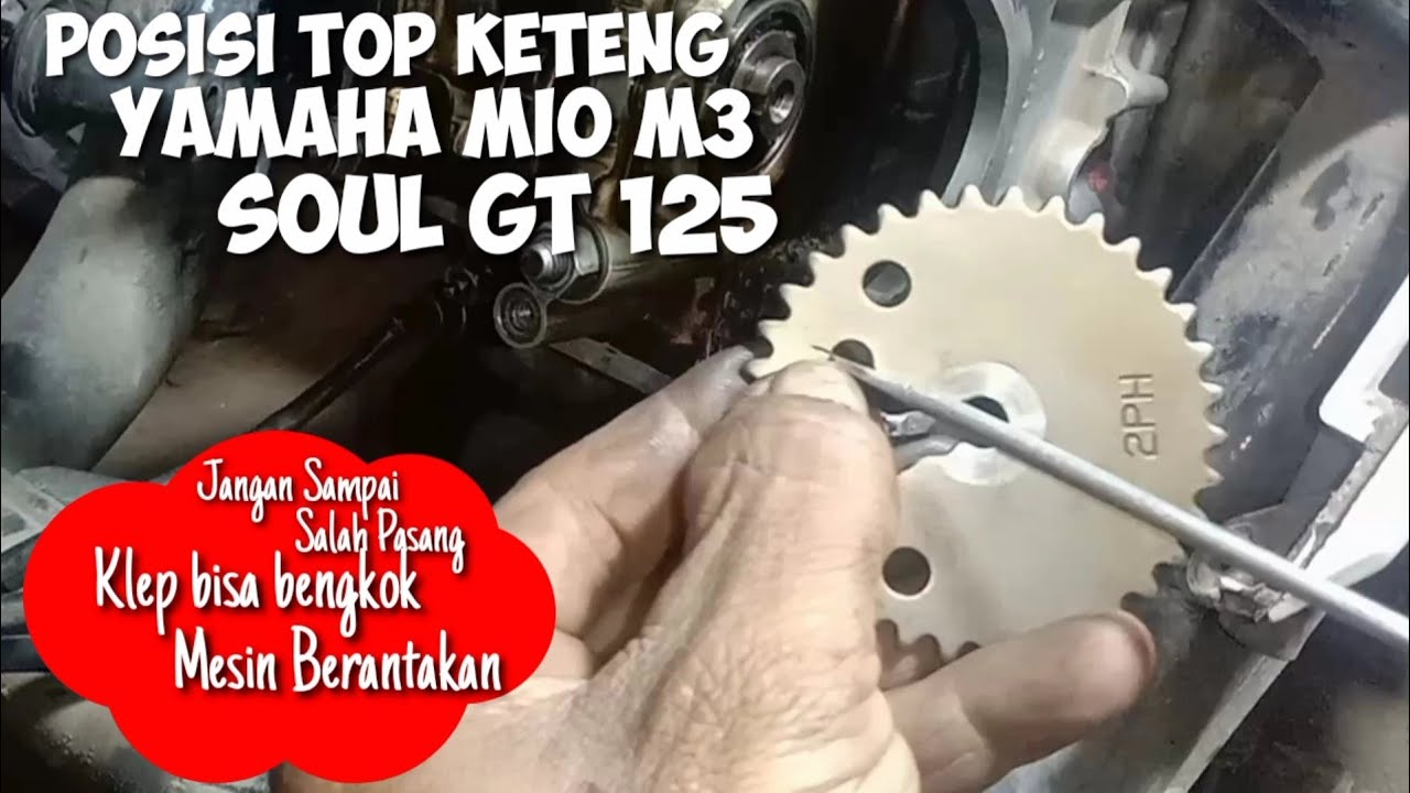 Posisi Top Keteng Yamaha Mio M3||Soul GT 125