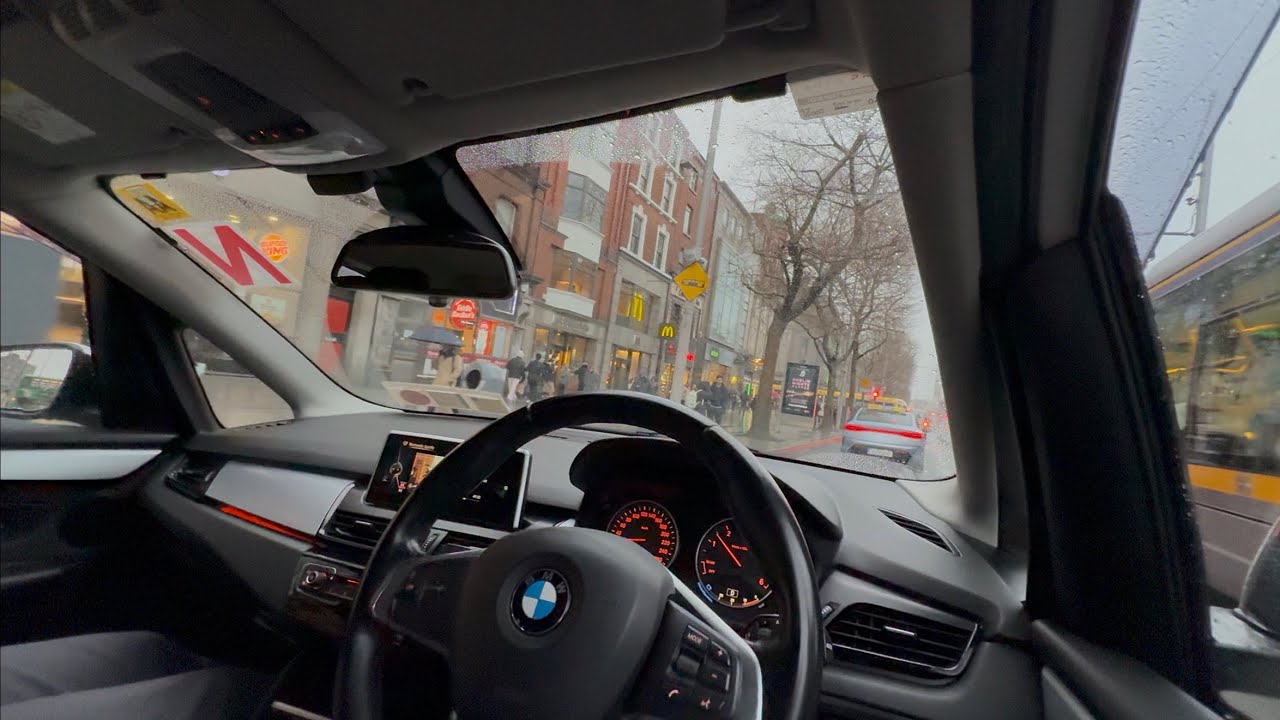 POV Driving in Dublin Rush Hour 🇮🇪 | Friday Traffic | Real City Drive