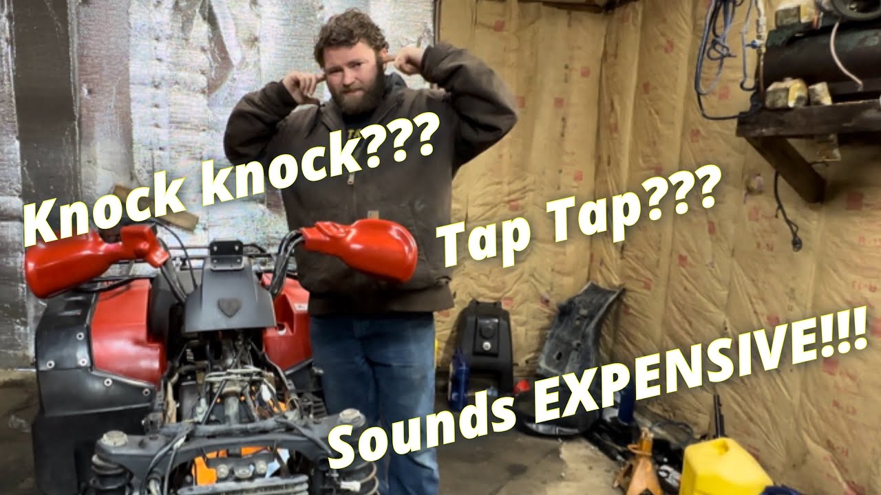 Звучит НЕхорошо!!! Разборка двигателя Yamaha Grizzly 600...