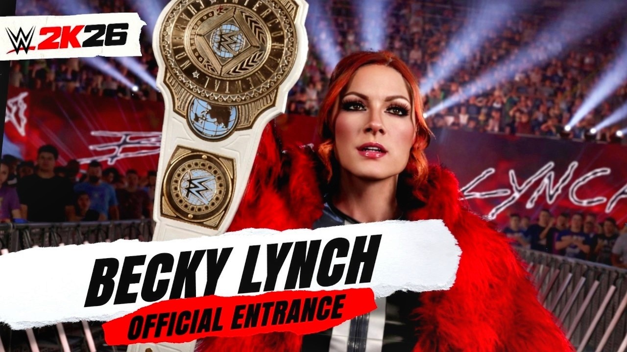 WWE 2K26 Becky Lynch New Official Entrance