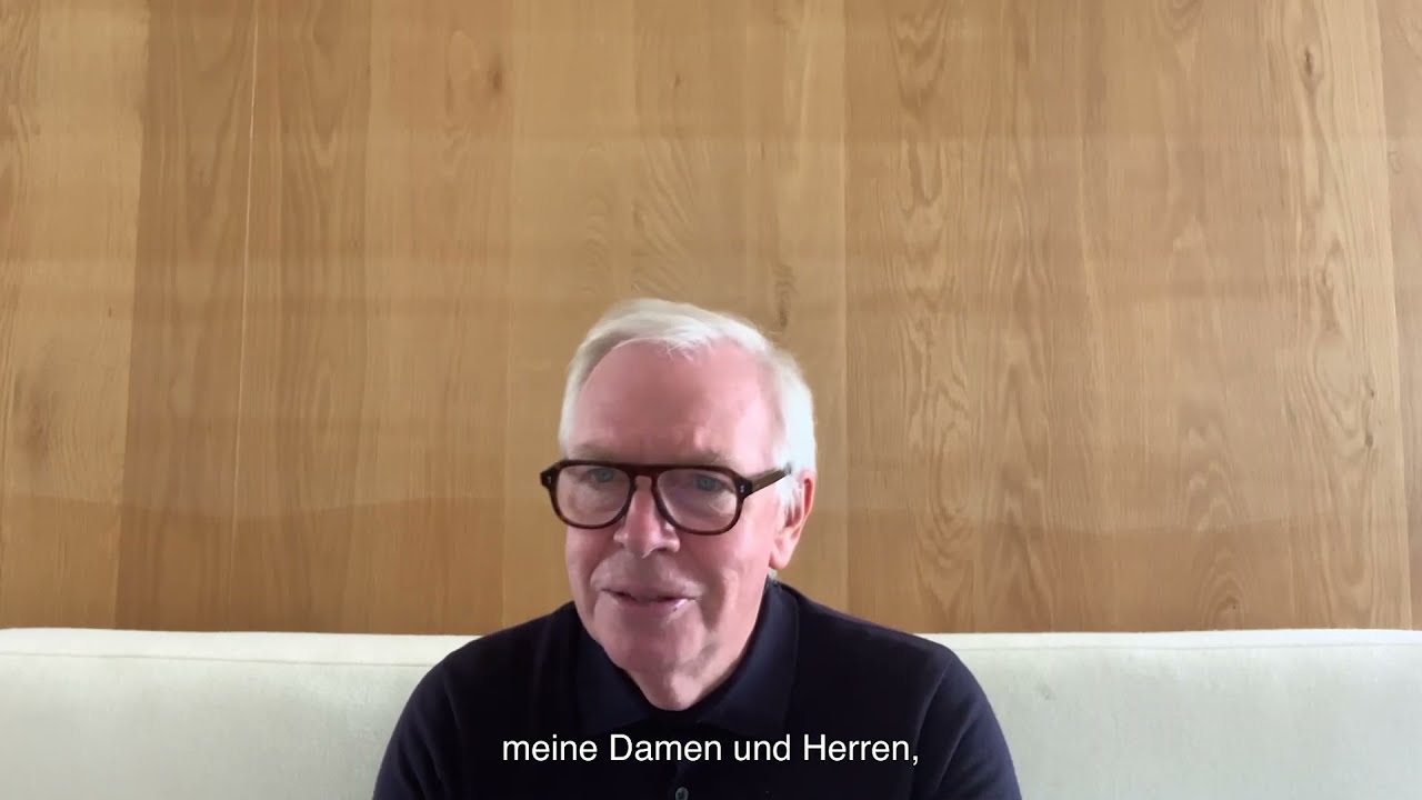Rede von David Chipperfield zur Übergabe des Schlüssels für die Neue Nationalgalerie