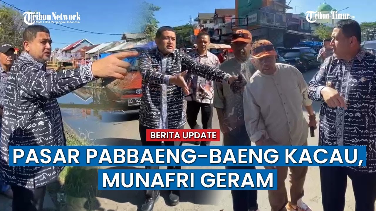 Wali Kota Makassar Murka Lihat Pedagang Serobot Badan Jalan di Pasar Pabbaeng-baeng