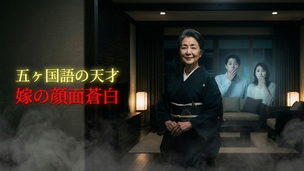 「無学な老女」と蔑む息子夫婦。完璧な発音で放った一言に顔面蒼白…